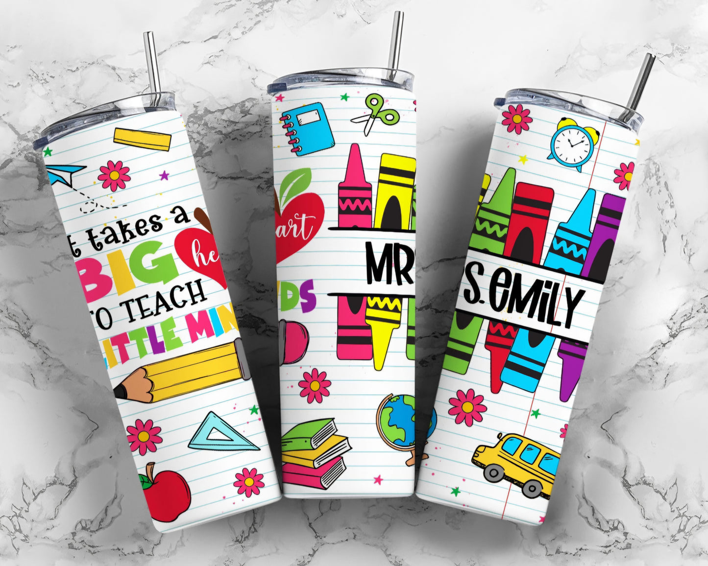 Custom Teacher Tumbler Personalized Teacher Gift